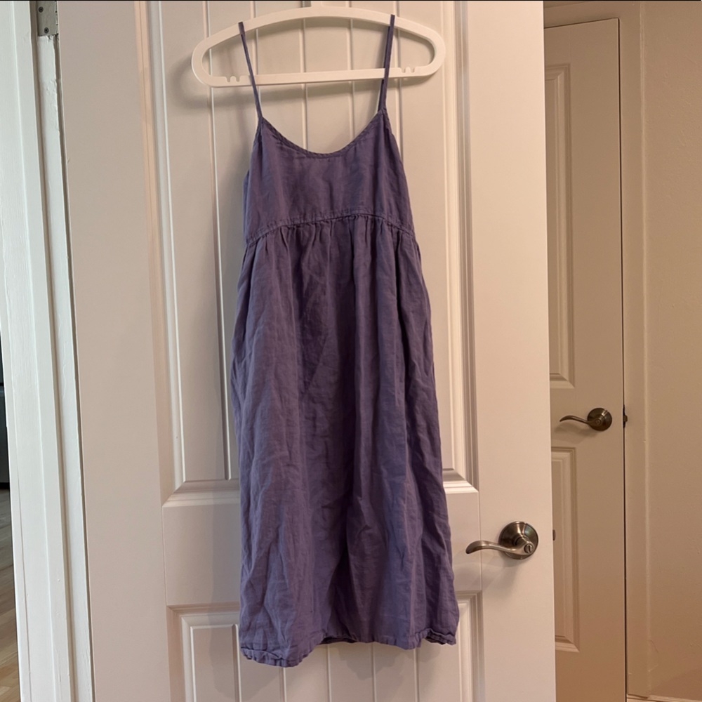 Lou & Grey Purple Spaghetti Strap Dress